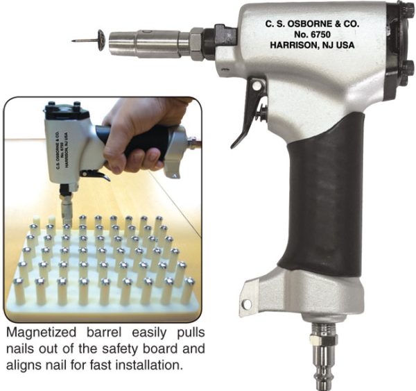 No. 6750 – Pneumatic Decorative Nailer